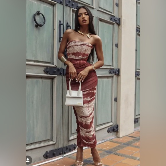 Zara Premium Midi Tulle Dres - Picture 12 of 16